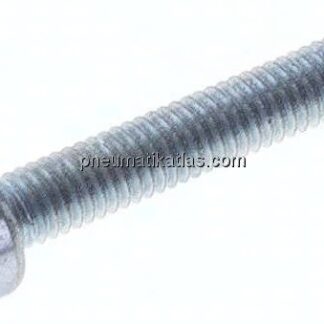 Zylinderschraube DIN 912, M 3x18, Stahl verzinkt 8.8