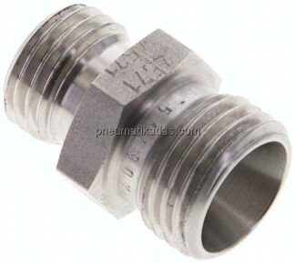Reduzierverschraubung 10 L (M16x1,5)-8 L (M14x1,5), ohne Mutter & Schneidring, 1.4571