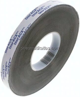 Tesa ACX, 19 mm / 25 mtr., für schwarze Verklebung (0,8 mm) mit hoher Klebkraft von z.B. Stoßleisten