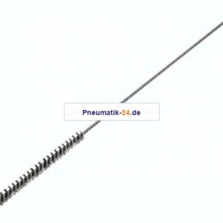 Zylinderbürste mit Öse, 8 mm, Stahldraht gewellt