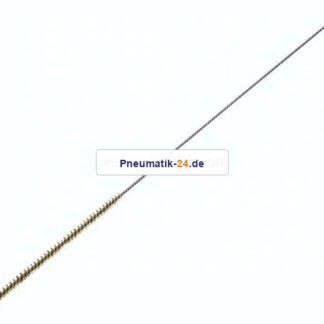 Zylinderbürste mit Öse, 4 mm, Messingdraht gewellt