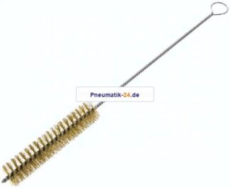 Zylinderbürste mit Öse, 20 mm, Messingdraht gewellt