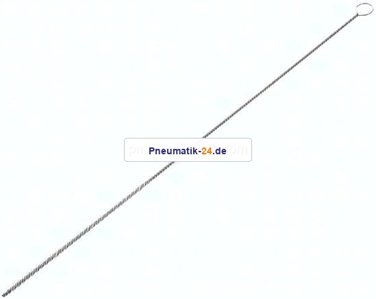 Zylinderbürste mit Öse, 4 mm, Nylon glatt