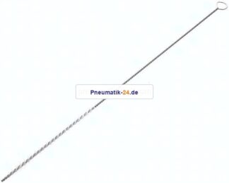 Zylinderbürste mit Öse, 8 mm, Nylon glatt