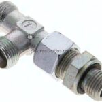 Einstellb. L-Schneidringverschraubung M 16x1,5-12 L (M18x1,5), ohne Mutter & Schneidring, Stahl ve