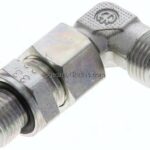 Einstellb. Winkel-Schneidringverschr. M 16x1,5-12 L (M18x1,5), ohne Mutter & Schneidring, Stahl ve