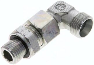 Einstellb. Winkel-Schneidringverschr. M 16x1,5-12 L (M18x1,5), ohne Mutter & Schneidring, Stahl ve
