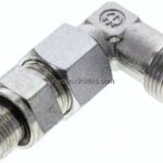 Einstellb. Winkel-Schneidringverschr. G 3/8"-12 S (M20x1,5), ohne Mutter & Schneidring, Stahl verz