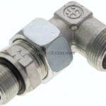 Einstellb. Winkel-Schneidringverschr. M 22x1,5-18 L (M26x1,5), ohne Mutter & Schneidring, Stahl ve