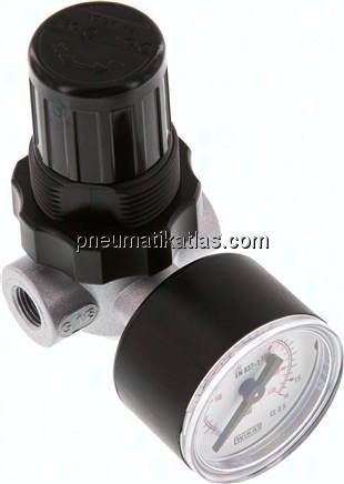 Mini-Druckregler G 1/8", 0,5 - 10 bar
