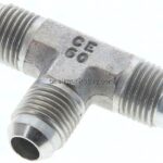 T-Stück,UNF 9/16"-18 AG (JIC), Stahl verzinkt