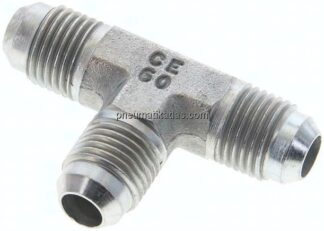 T-Stück,UNF 9/16"-18 AG (JIC), Stahl verzinkt