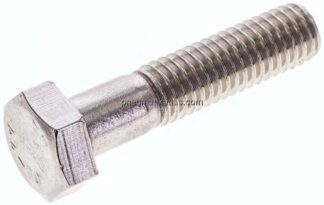 Sechskantschraube DIN 931, M 8x35, Edelstahl A2