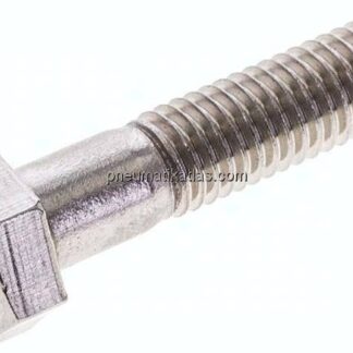 Sechskantschraube DIN 931, M 8x35, Edelstahl A2