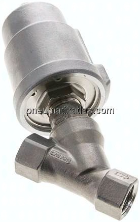Schrägsitzventil G 1/2",Antrieb: Edelstahl 1.4305, Eco-Line