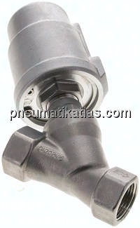 Schrägsitzventil G 3/4",Antrieb: Edelstahl 1.4305, Eco-Line
