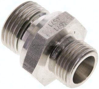 Gerade Schneidringverschr. G 1/2"-10 S (M18x1,5), ohne Mutter & Schneidring, 1.4571