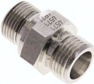 Gerade Schneidringverschr. G 3/8"-10 S (M18x1,5), ohne Mutter & Schneidring, 1.4571
