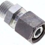 Reduziereinsatz 10 L-8 L (M14x1,5), ohne Mutter & Schneidring, Stahl verzinkt