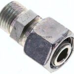 Reduziereinsatz 12 L-10 L (M16x1,5), ohne Mutter & Schneidring, Stahl verzinkt