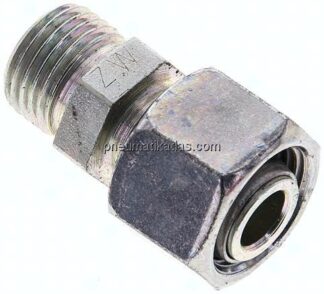 Reduziereinsatz 12 L-10 L (M16x1,5), ohne Mutter & Schneidring, Stahl verzinkt