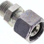 Reduziereinsatz 12 L-8 L (M14x1,5), ohne Mutter & Schneidring, Stahl verzinkt