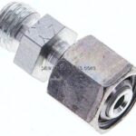 Reduziereinsatz 8 L-6 L (M12x1,5), ohne Mutter & Schneidring, Stahl verzinkt