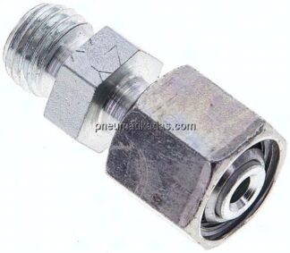 Reduziereinsatz 8 L-6 L (M12x1,5), ohne Mutter & Schneidring, Stahl verzinkt