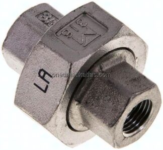Verschraubung kon. dichtend NPT 1/8" (IG),1.4408