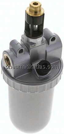 STANDARD-Öler, G 3/8", Standard 3, Metallbehälter ohne Sichtrohr
