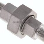 Doppelnippel trennbar R 1/8" flach dichtend,1.4408
