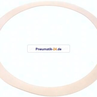 Flanschdichtung DN 300, 325x378x3 mm, Silikon
