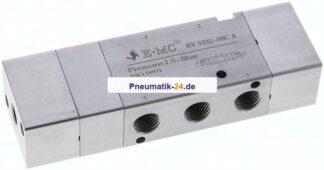 5/3-Wege Pneumatikventil, G 1/4", Mittelstellung geschlossen