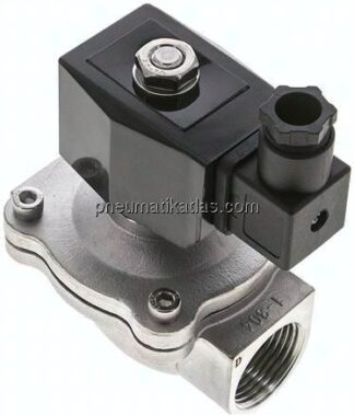 2/2-Wege ES-Magnetventil G 1", 0-6/10 (DC/AC) bar, NC