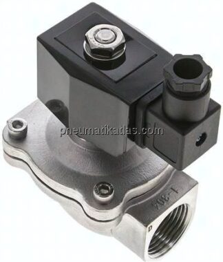2/2-Wege ES-Magnetventil G 1", 0-6/10 (DC/AC) bar, NC