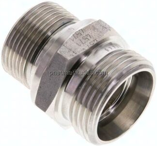 Gerade Schneidringverschr. M 26x1,5-22 L (M30x2), ohne Mutter & Schneidring, 1.4571