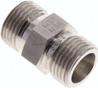 Gerade Schneidringverschraubung 10 S (M18x1,5), ohne Mutter & Schneidring, 1.4571