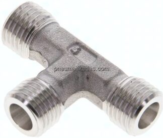 T-Schneidringverschraubung 6 S (M14x1,5), ohne Mutter & Schneidring, 1.4571