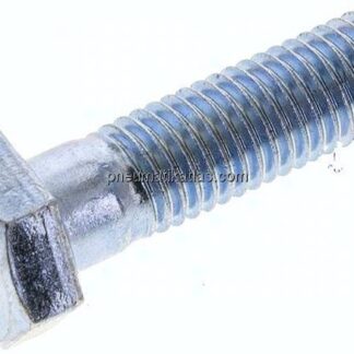 Sechskantschraube DIN 931, M 14x50, Stahl verzinkt 8.8