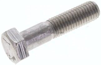 Sechskantschraube DIN 931, M 14x60, Edelstahl A2