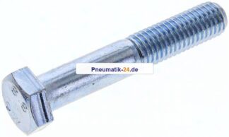 Sechskantschraube DIN 931, M 14x80, Stahl verzinkt 8.8
