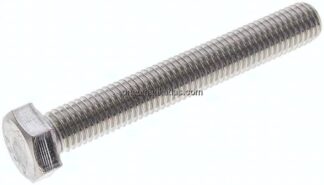 Sechskantschraube DIN 933, M 14x100, Edelstahl A2