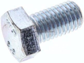 Sechskantschraube DIN 933, M 14x25, Stahl verzinkt 8.8