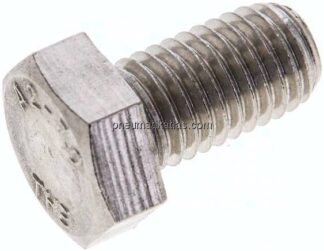 Sechskantschraube DIN 933, M 14x25, Edelstahl A2