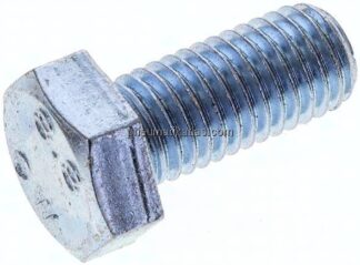 Sechskantschraube DIN 933, M 14x30, Stahl verzinkt 8.8