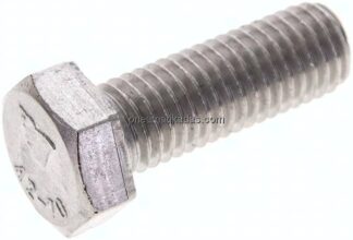 Sechskantschraube DIN 933, M 14x40, Edelstahl A2