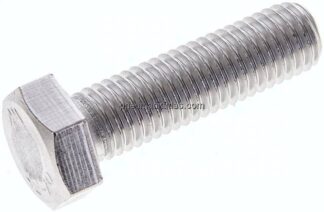 Sechskantschraube DIN 933, M 14x50, Edelstahl A2
