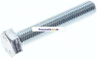 Sechskantschraube DIN 933, M 14x80, Stahl verzinkt 8.8