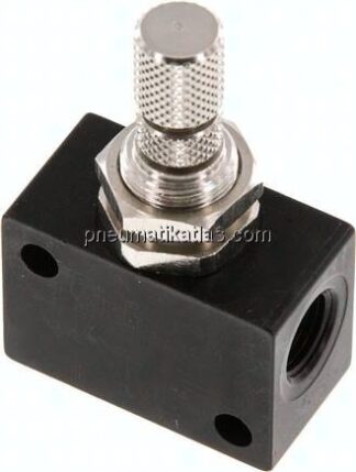 Block-Drosselrückschlagventil, G 1/8"