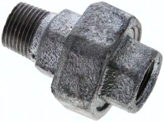 Verschraubung flach dichtend Rp/R 1/2" (IG/AG)